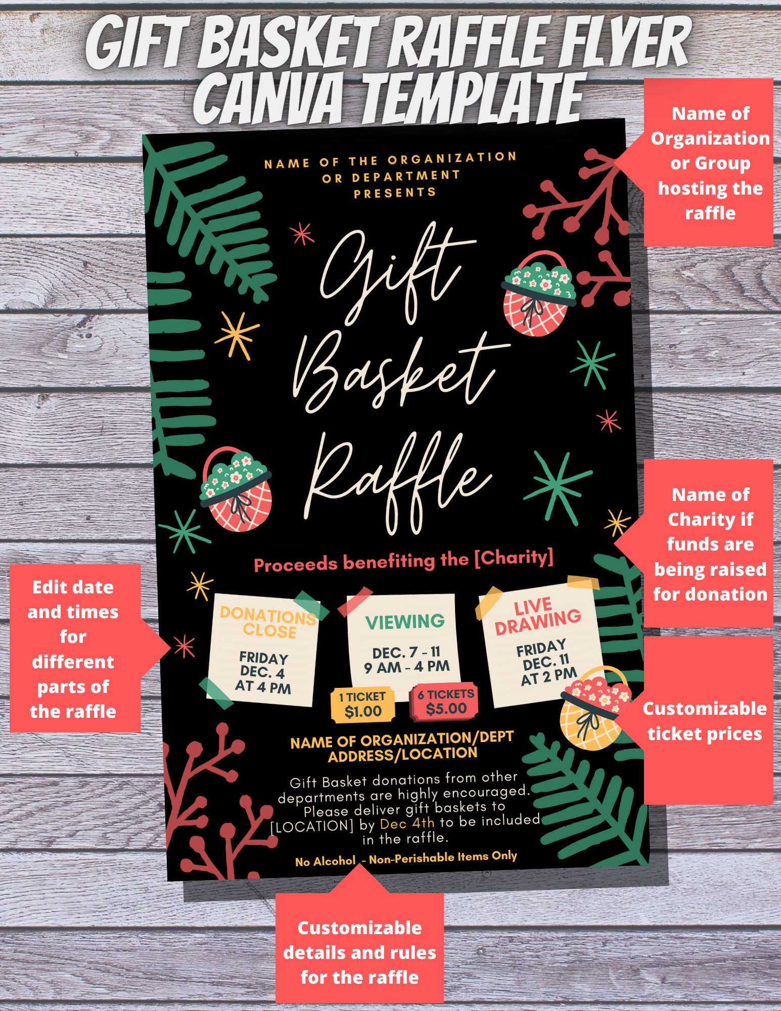 Detail Raffle Rules Template Nomer 30