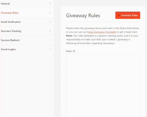 Detail Raffle Rules Template Nomer 41