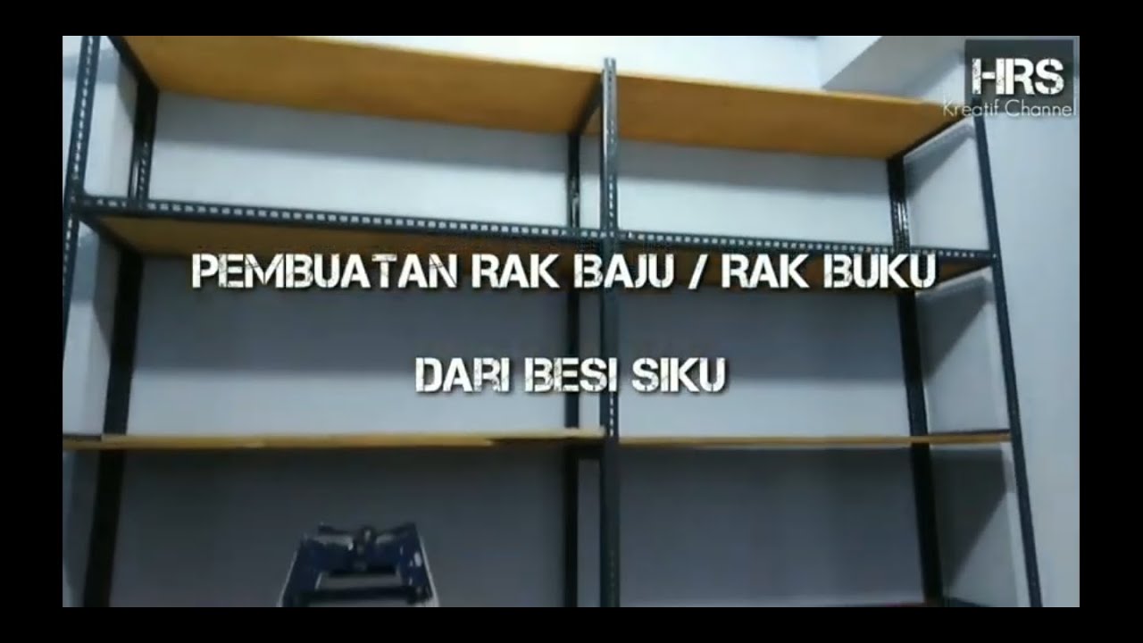 Detail Rak Buku Besi Siku Nomer 50