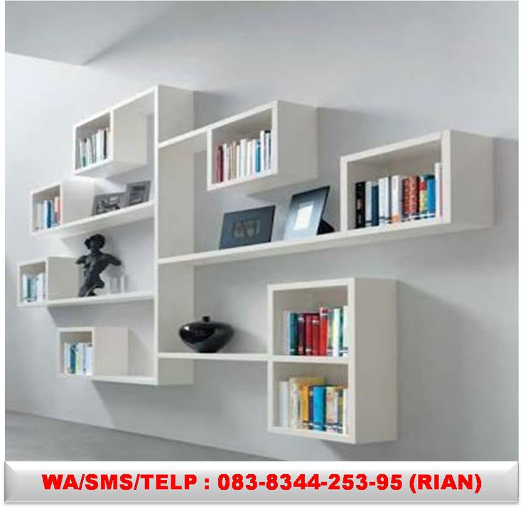 Detail Rak Buku Dinding Unik Nomer 14