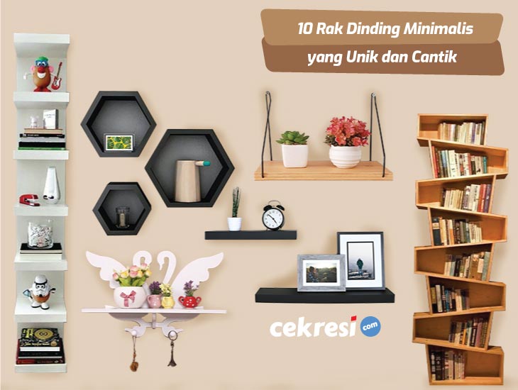 Detail Rak Buku Dinding Unik Nomer 39