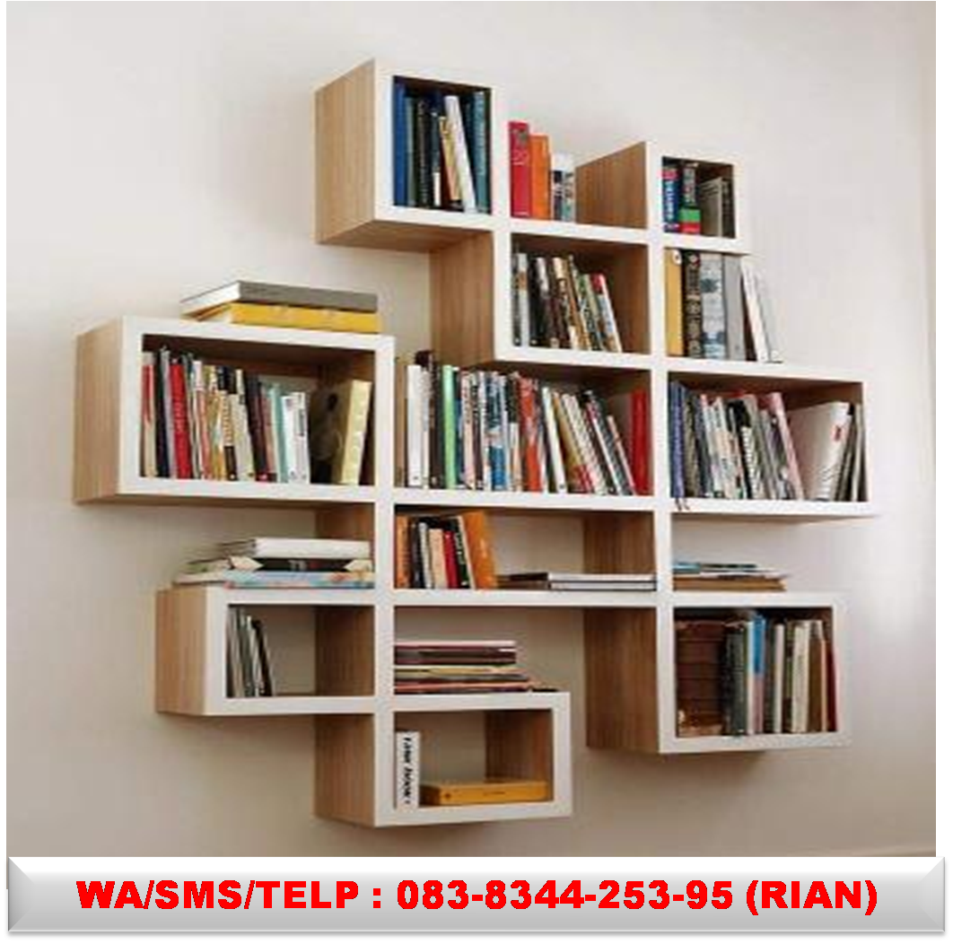Detail Rak Buku Dinding Unik Nomer 9