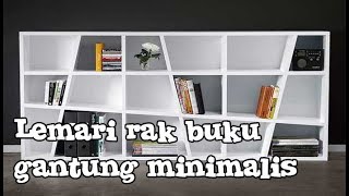 Detail Rak Buku Gantung Minimalis Nomer 39