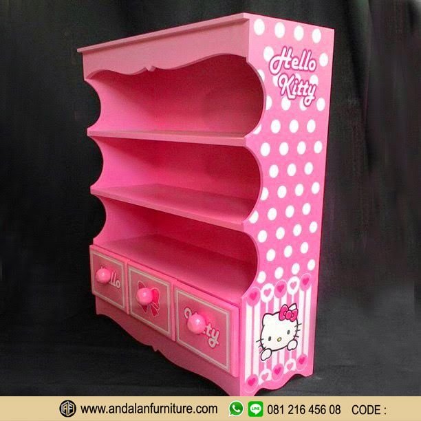 Detail Rak Buku Hello Kitty Nomer 19