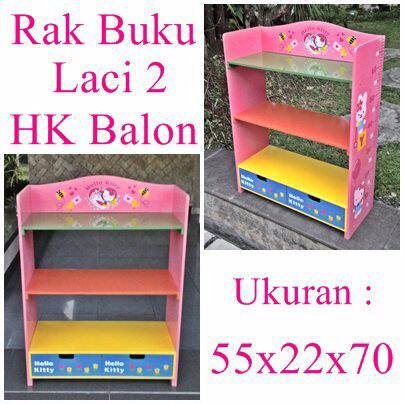 Detail Rak Buku Hello Kitty Nomer 40