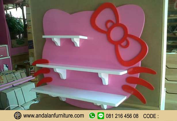 Detail Rak Buku Hello Kitty Nomer 42