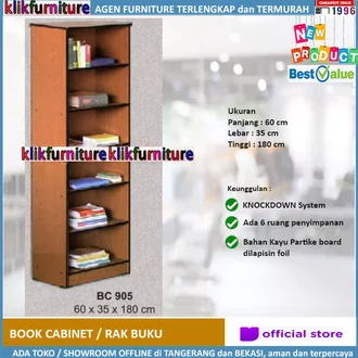 Detail Rak Buku Knockdown Nomer 22