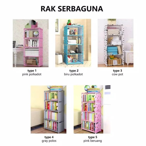 Detail Rak Buku Lipat Nomer 24