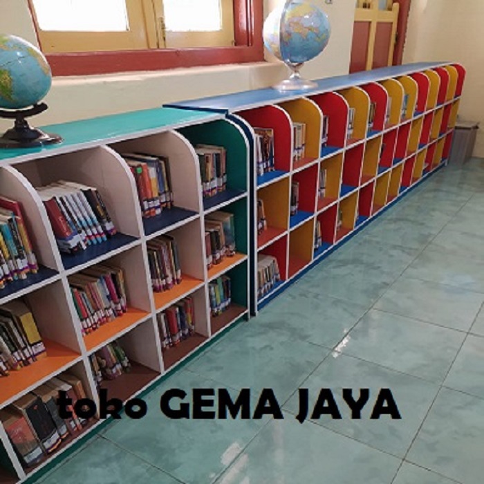 Detail Rak Buku Perpustakaan Sekolah Nomer 11