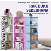 Detail Rak Buku Portable 4 Susun Nomer 23