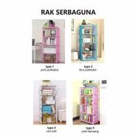 Detail Rak Buku Portable 4 Susun Nomer 49