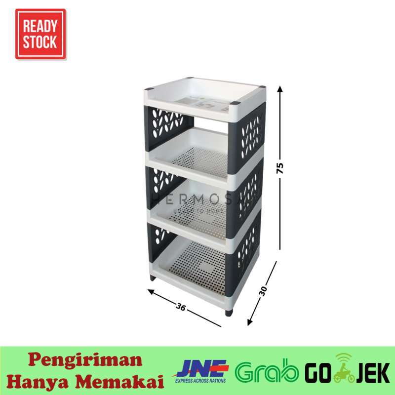 Detail Rak Buku Portable 4 Susun Nomer 56