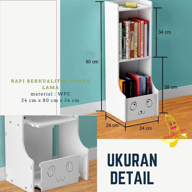 Detail Rak Buku Vintage Nomer 56