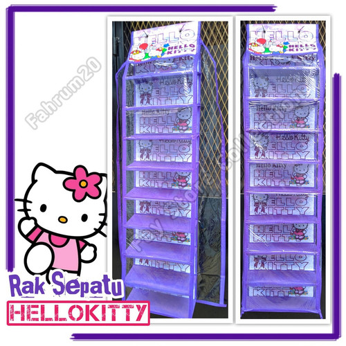 Detail Rak Sepatu Hello Kitty Nomer 52