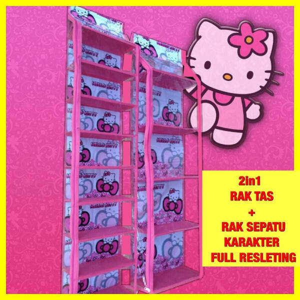 Detail Rak Tas Gantung Hello Kitty Nomer 46
