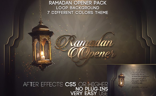 Detail Ramadan After Effects Template Nomer 28