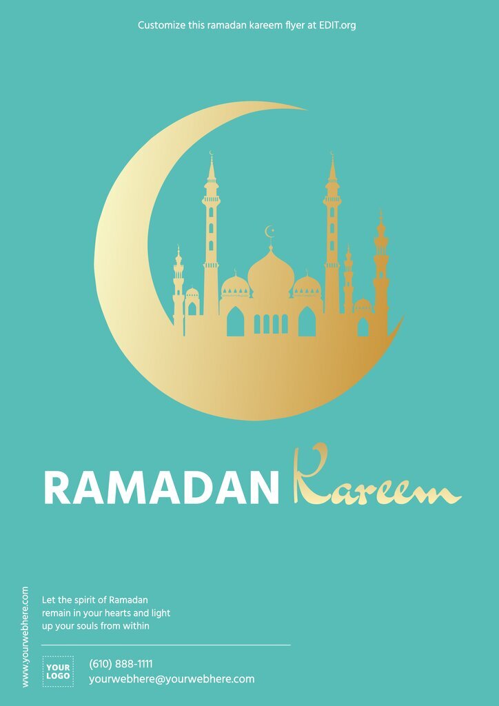 Detail Ramadan Flyer Template Nomer 20