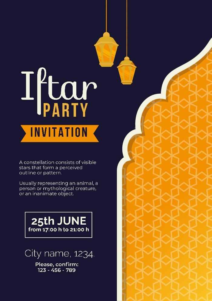 Detail Ramadan Flyer Template Nomer 25