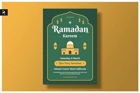 Detail Ramadan Flyer Template Nomer 44