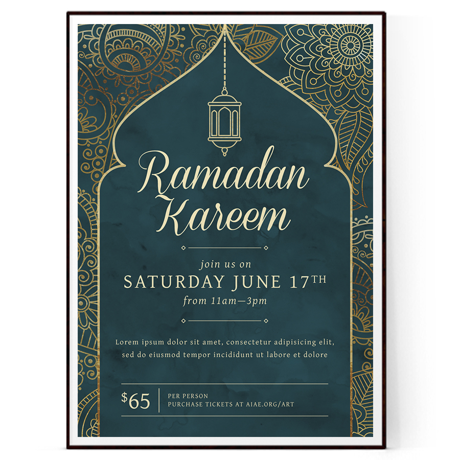 Detail Ramadan Flyer Template Nomer 8