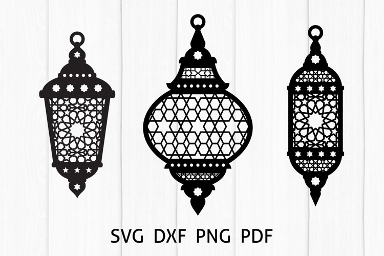 Detail Ramadan Lantern Template Nomer 24