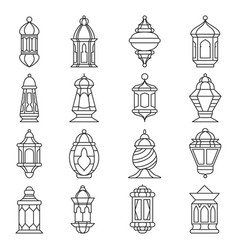 Detail Ramadan Lantern Template Nomer 7