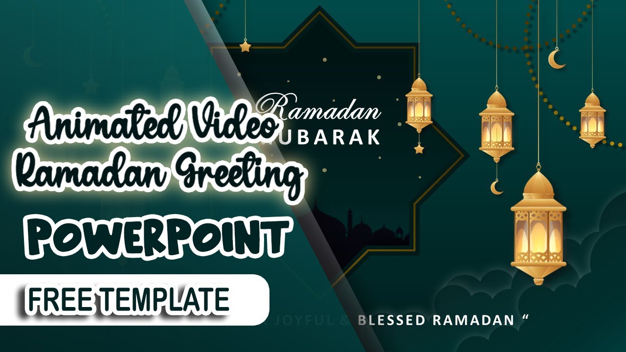 Detail Ramadan Powerpoint Presentation Template Nomer 9