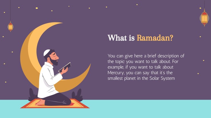 Detail Ramadan Powerpoint Presentation Template Nomer 17