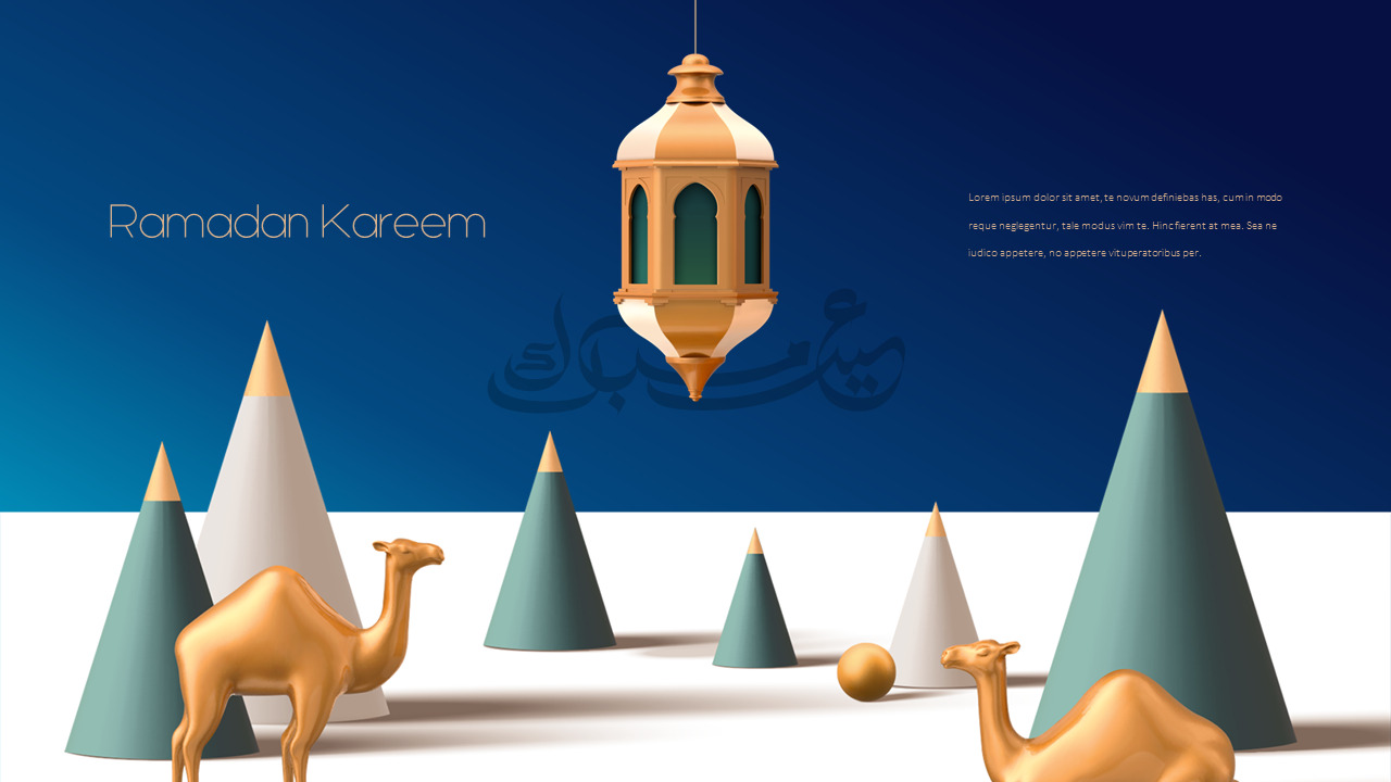 Detail Ramadan Powerpoint Presentation Template Nomer 30