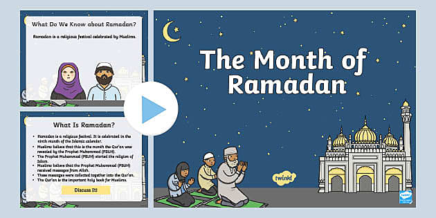 Detail Ramadan Powerpoint Presentation Template Nomer 37