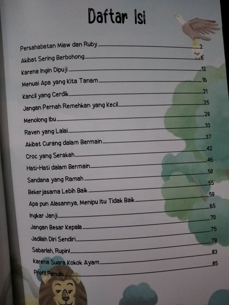 Detail Rangkuman Buku Cerita Nomer 42