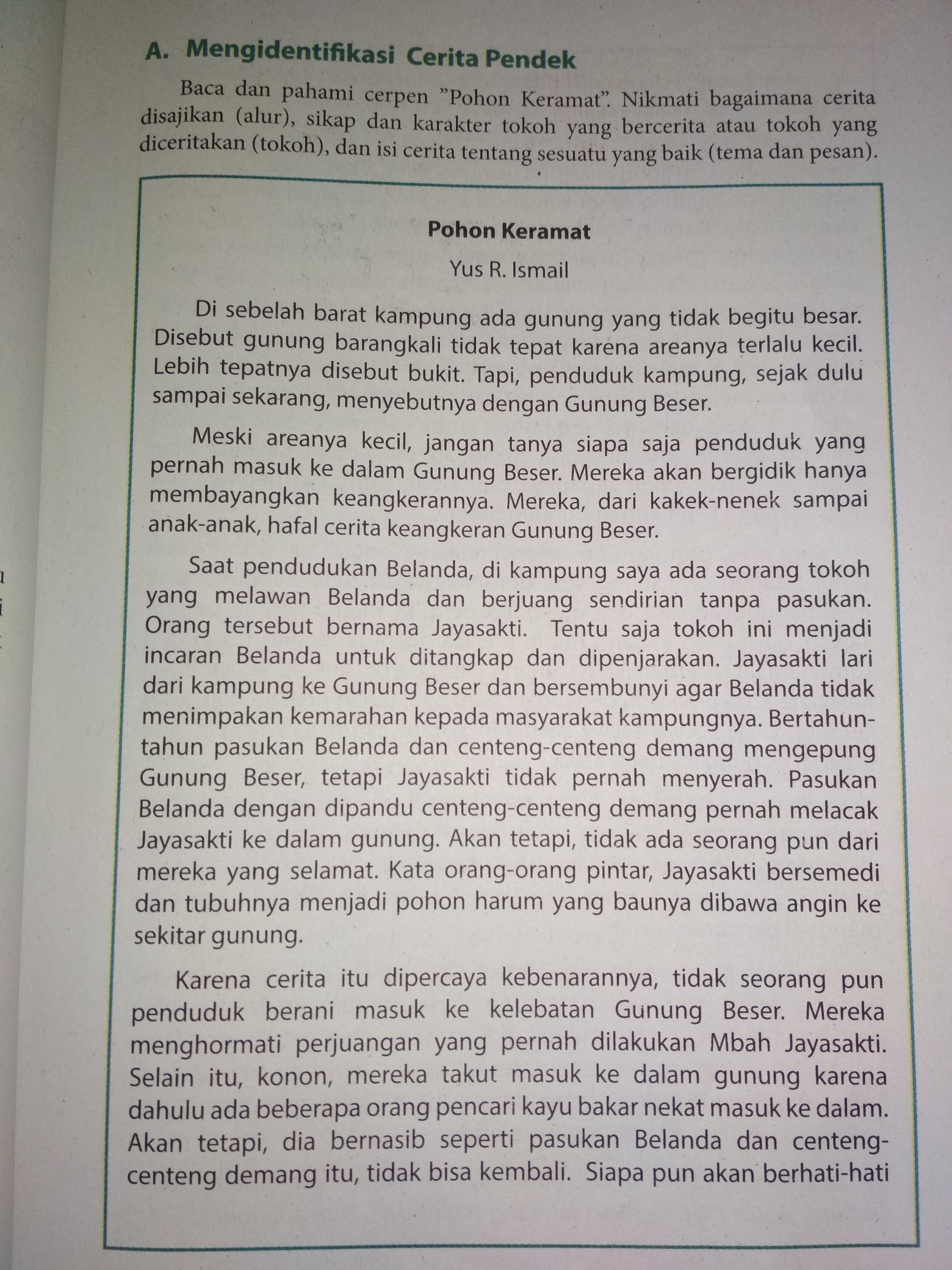 Detail Rangkuman Buku Cerita Pendek Nomer 43