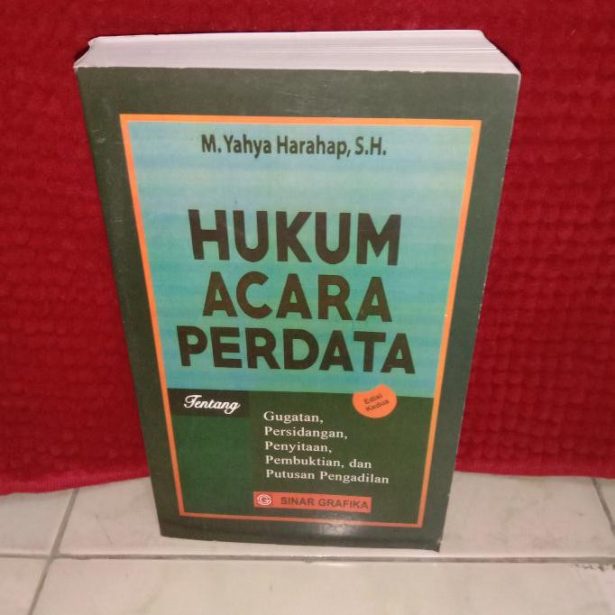 Detail Rangkuman Buku Hukum Acara Perdata Yahya Harahap Nomer 38