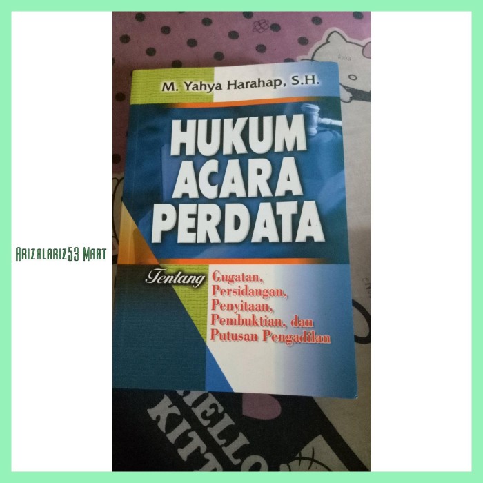 Detail Rangkuman Buku Hukum Acara Perdata Yahya Harahap Nomer 6