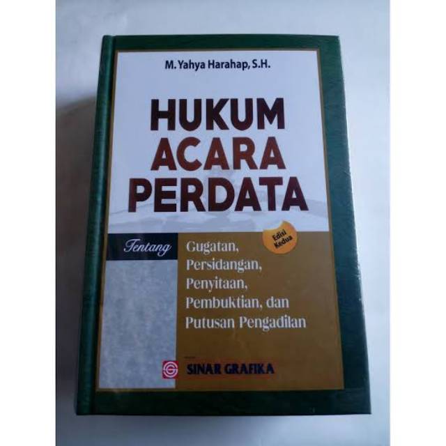 Detail Rangkuman Buku Hukum Acara Perdata Yahya Harahap Nomer 8