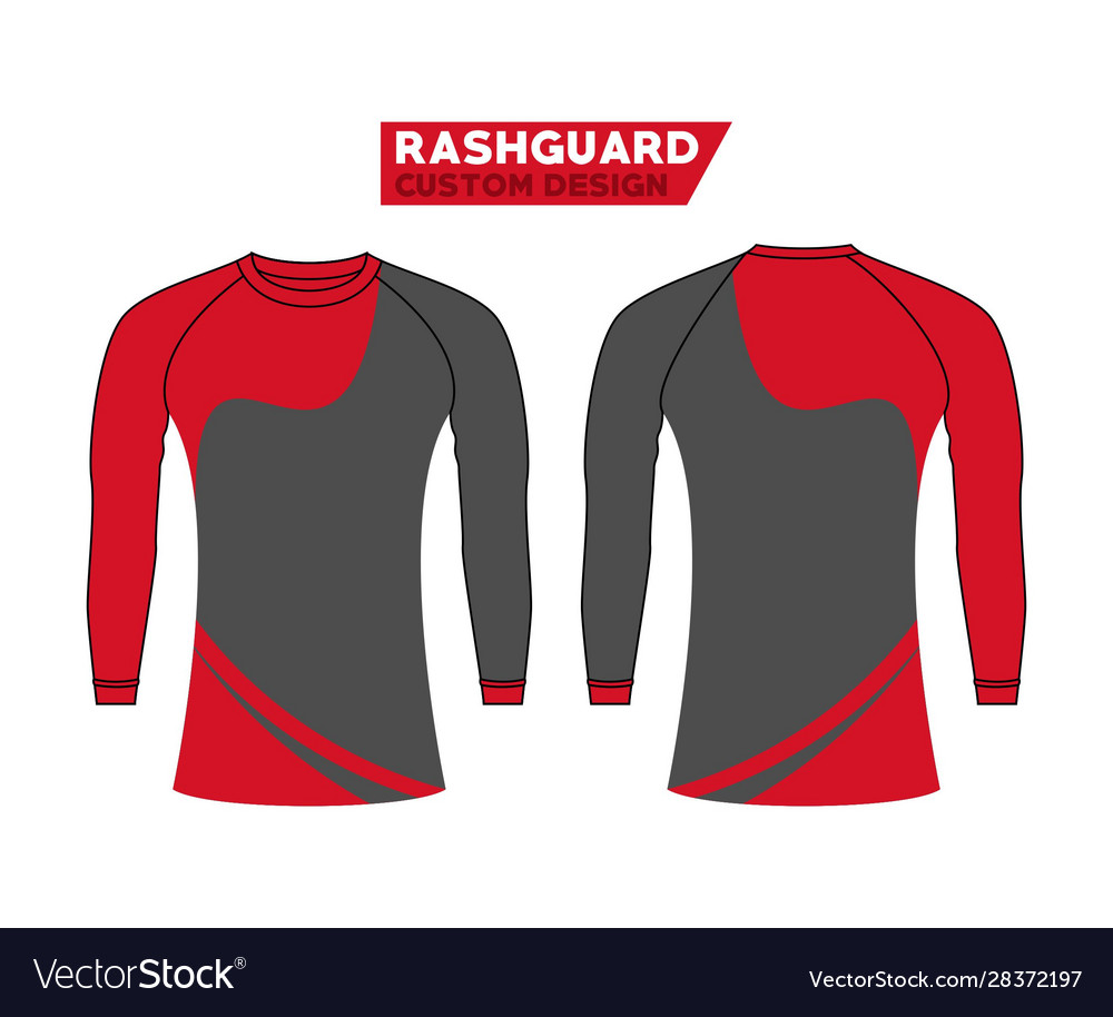 Rash Guard Design Template - KibrisPDR