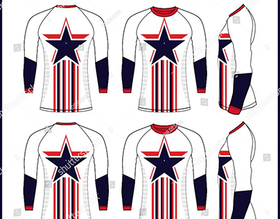 Detail Rash Guard Design Template Nomer 11