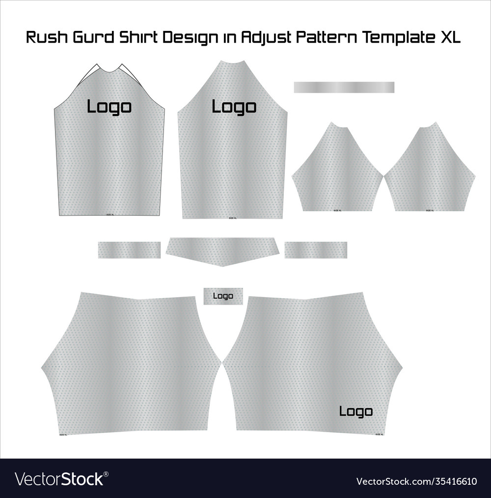 Detail Rash Guard Design Template Nomer 17