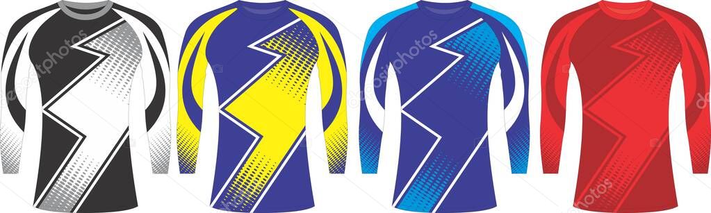 Detail Rash Guard Design Template Nomer 18