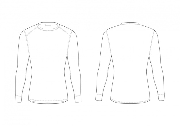 Detail Rash Guard Design Template Nomer 26