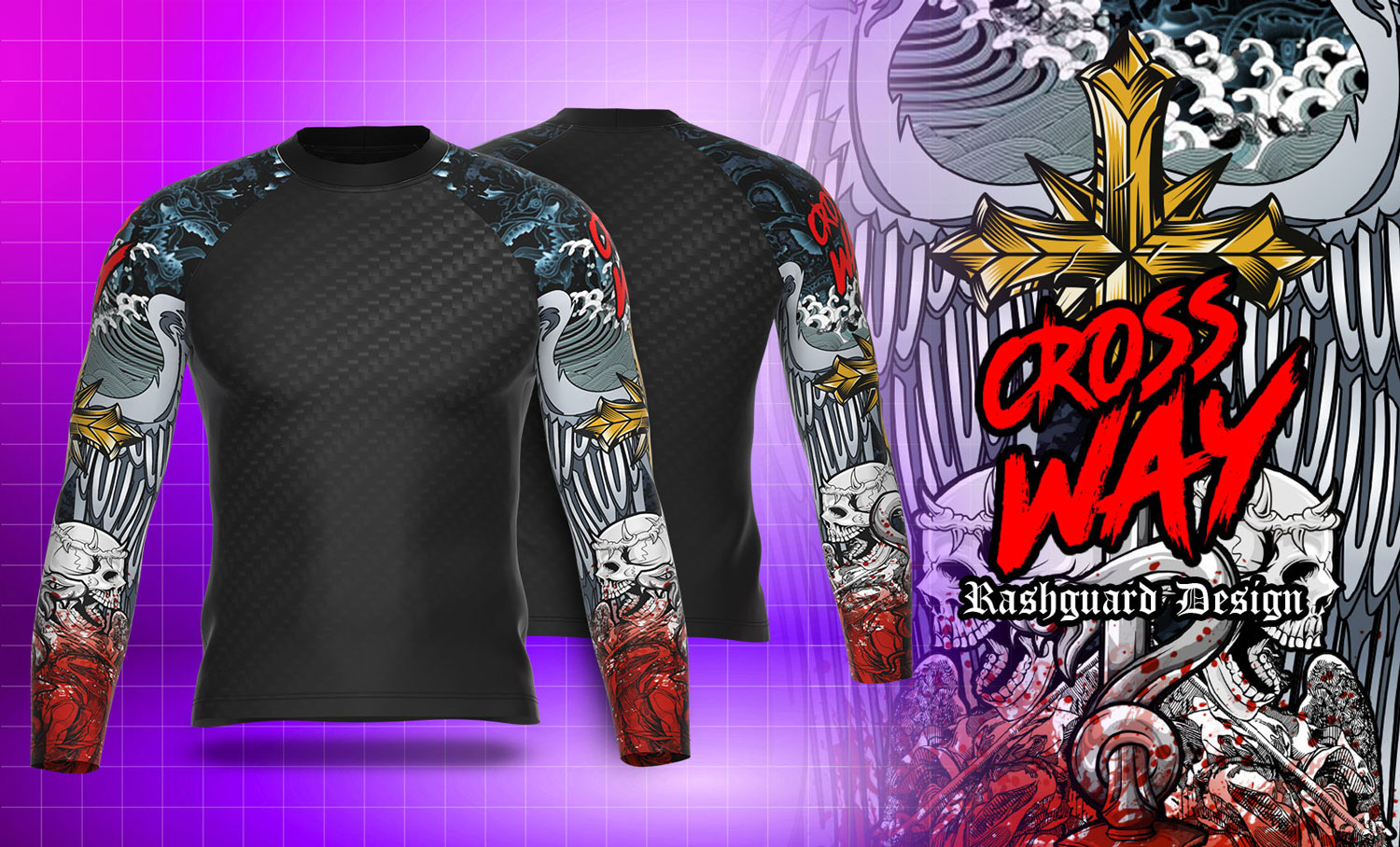 Detail Rash Guard Design Template Nomer 33
