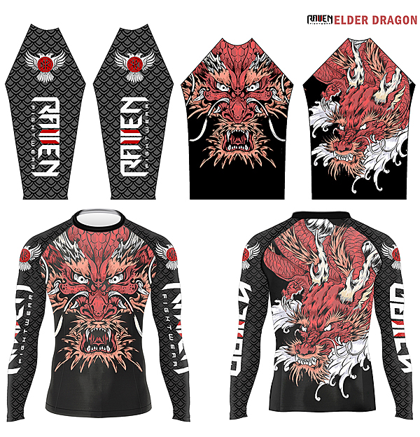Detail Rash Guard Design Template Nomer 36