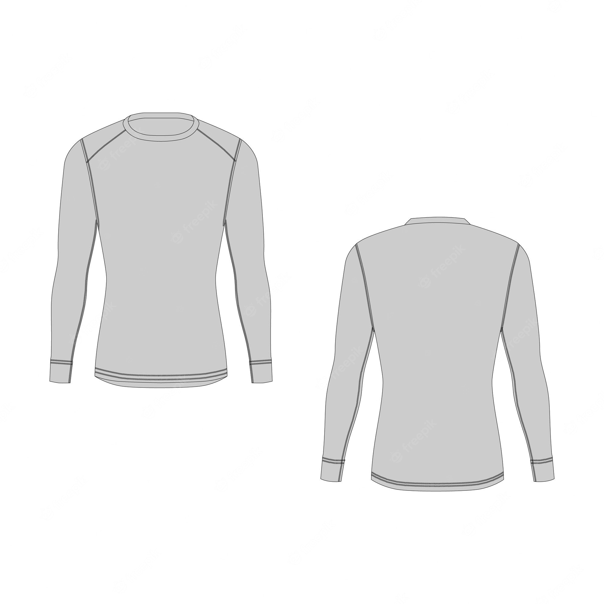 Detail Rash Guard Design Template Nomer 38