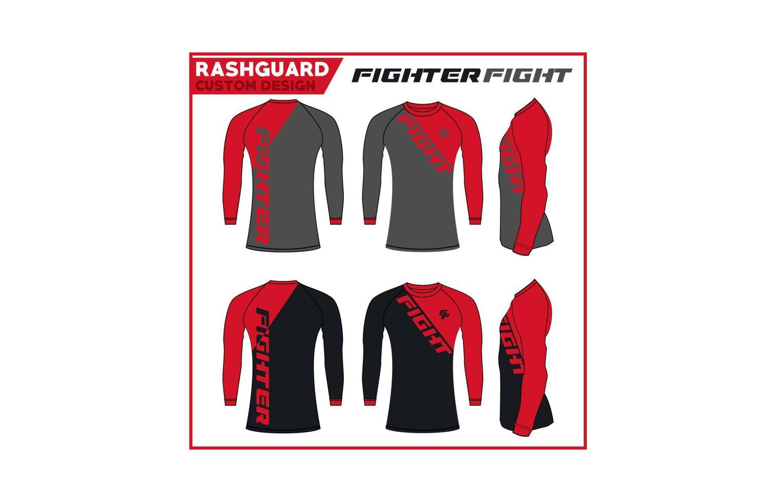 Detail Rash Guard Design Template Nomer 52