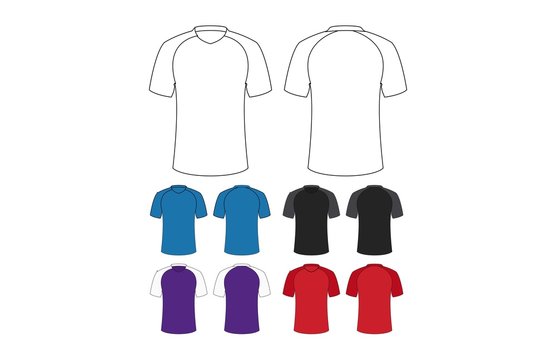 Detail Rash Guard Design Template Nomer 10