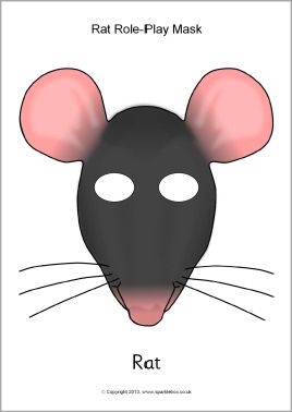 Detail Rat Mask Template Nomer 4