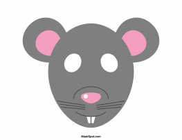 Detail Rat Mask Template Nomer 6