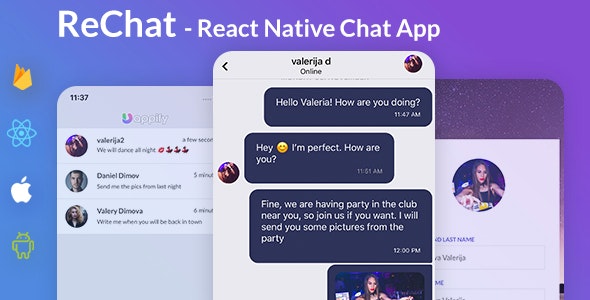 Detail React Chat Template Nomer 12