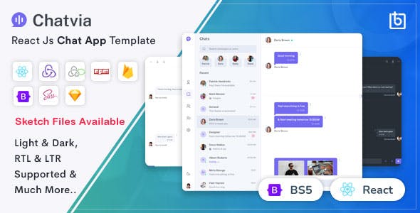 Detail React Chat Template Nomer 3