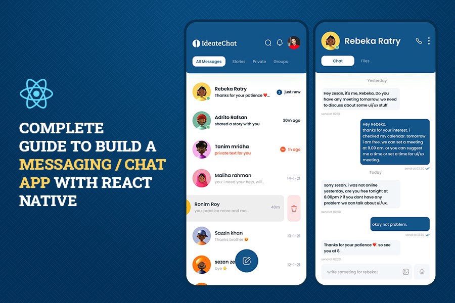 Detail React Chat Template Nomer 24